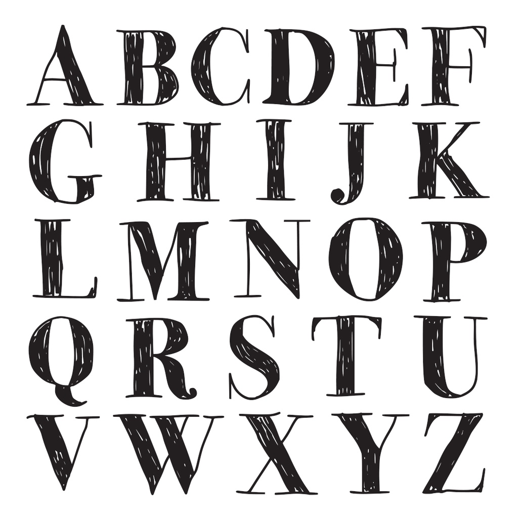 Sketch Letter - Instax Cube