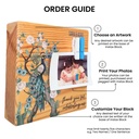 Tie Dye Multi - Instax Wood Block