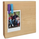  Your School - Instax Wood Block