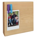 Moustache - Instax Wood Block