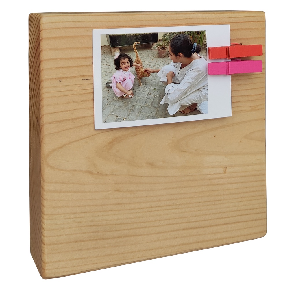 Monogram - Instax Wood Block