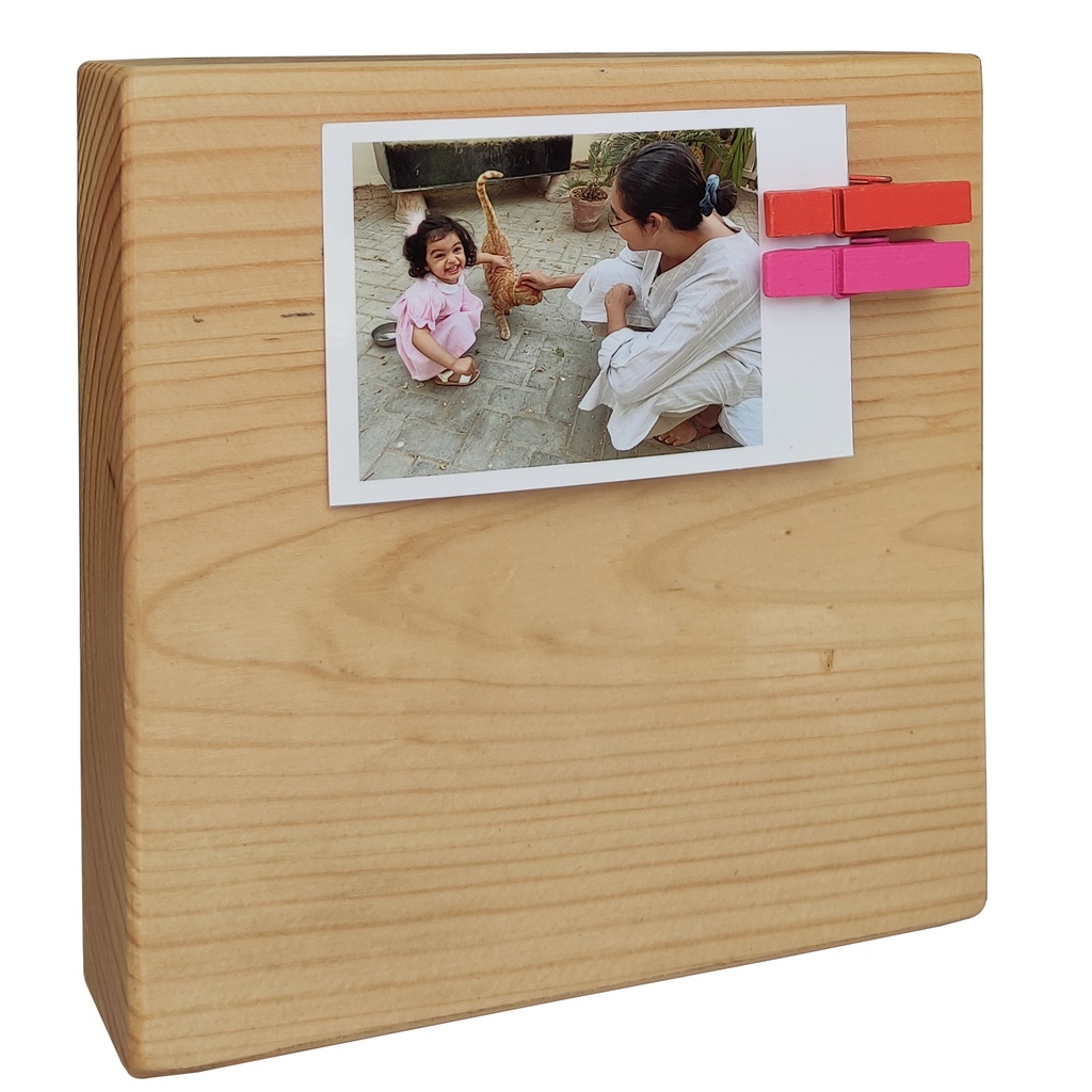 Heart Madness - Instax Wood Block