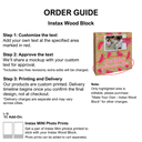 Melon Madness - Instax Wood Block