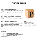 Sketch Letter - Instax Cube