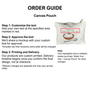 Ras Malai - Canvas Pouch