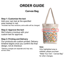 Pastel Rainbow - Canvas Bag
