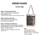 Skyline B&W - Canvas Bag