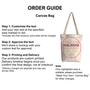 Stitched - Canvas Bag