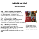 Photo Trio - Cushion