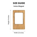 Mughal Black - Instax Magnet