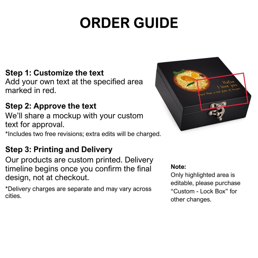 Biryani - Lock Box