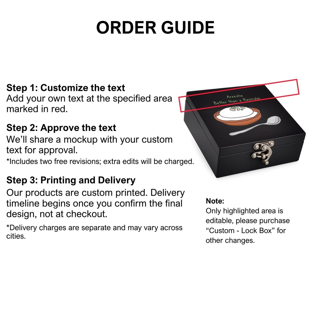 Ras Malai - Lock Box