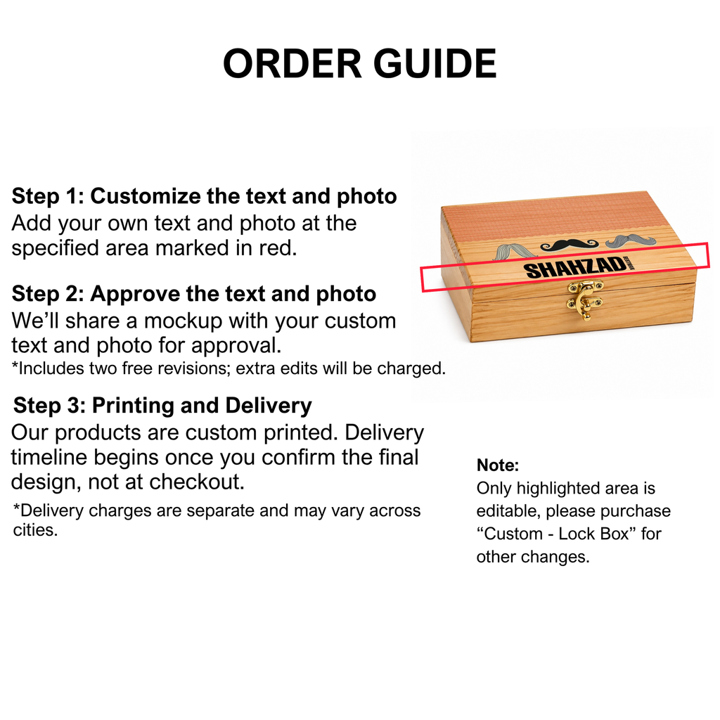 Moustache - Lock Box