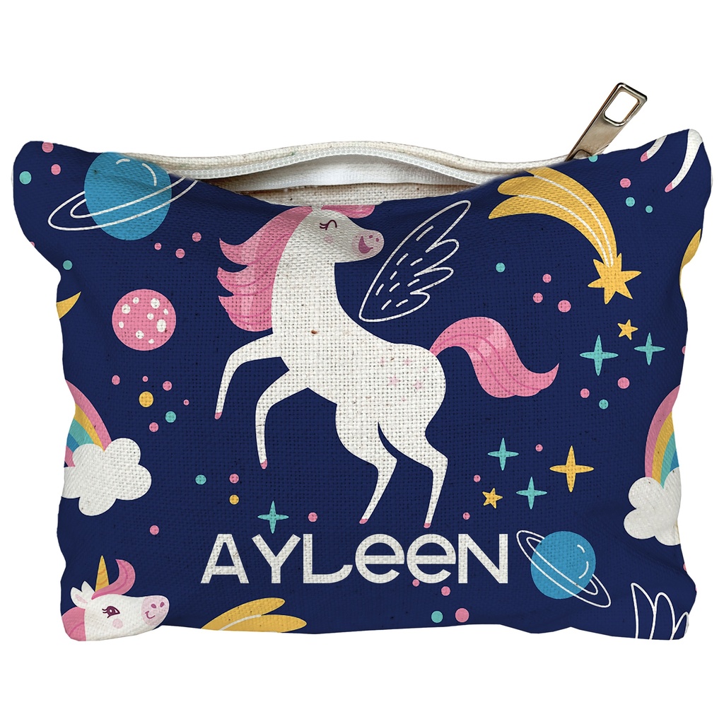 Unicorn - Canvas Pouch 
