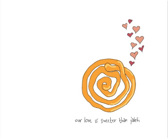 Jalebi - Canvas Pouch