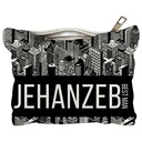 Skyline B&W - Canvas Pouch