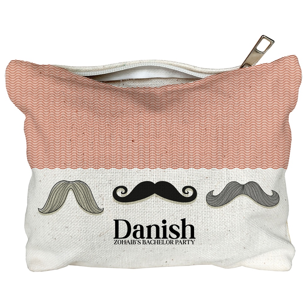 Moustache - Canvas Pouch