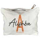 Your Initials 1 - Canvas Pouch