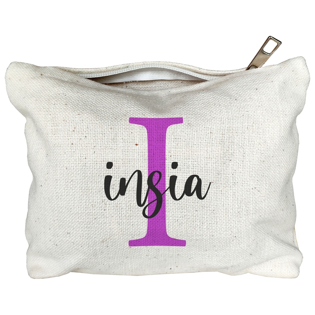 Your Initials 2- Canvas Pouch