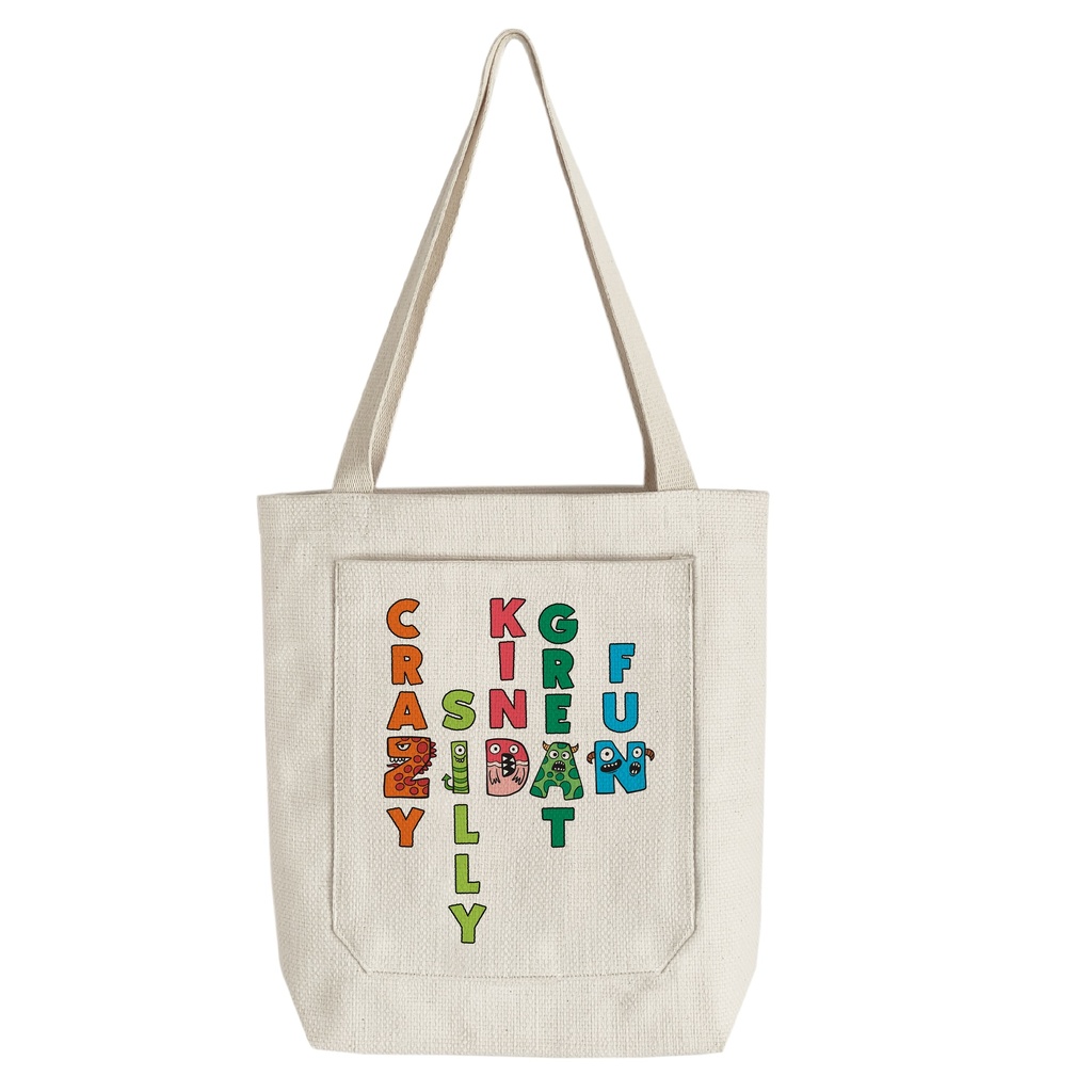 Monster Letters - Canvas Bag