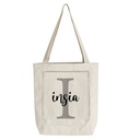 Your Initial 1 - Canvas Bag