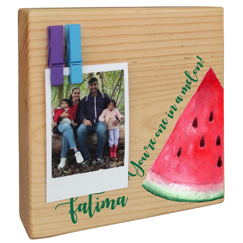  Watermelon - Instax Wood Block