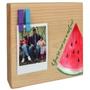 Watermelon - Instax Wood Block