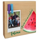  Watermelon - Instax Wood Block