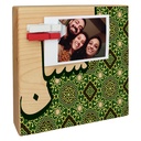  Textile Green - Instax Wood Block
