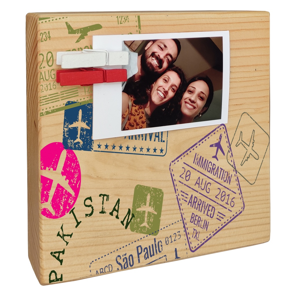 Stamped - Instax Wood Block