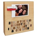 Inlay Text - Instax Wood Block