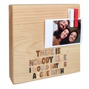 Inlay Text - Instax Wood Block