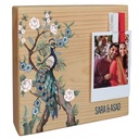 Peacock - Instax Wood Block