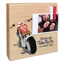 Motorcycle - Instax Wood Block