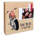 Motorcycle - Instax Wood Block