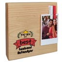 Monogram - Instax Wood Block