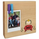 Monogram - Instax Wood Block