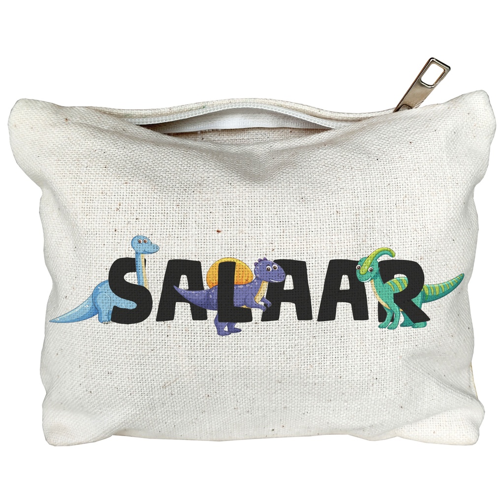 Dino - Canvas Pouch
