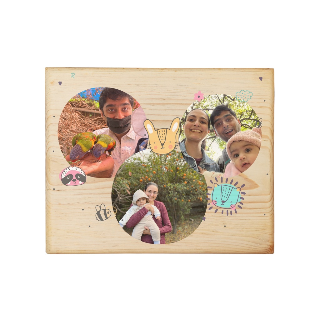 Doodles - Wood Plaque