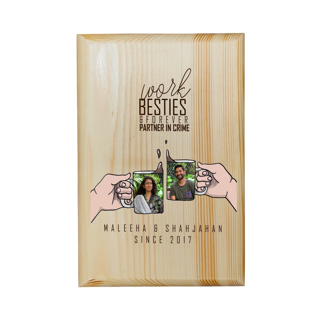 Cheers - Wood Plaque