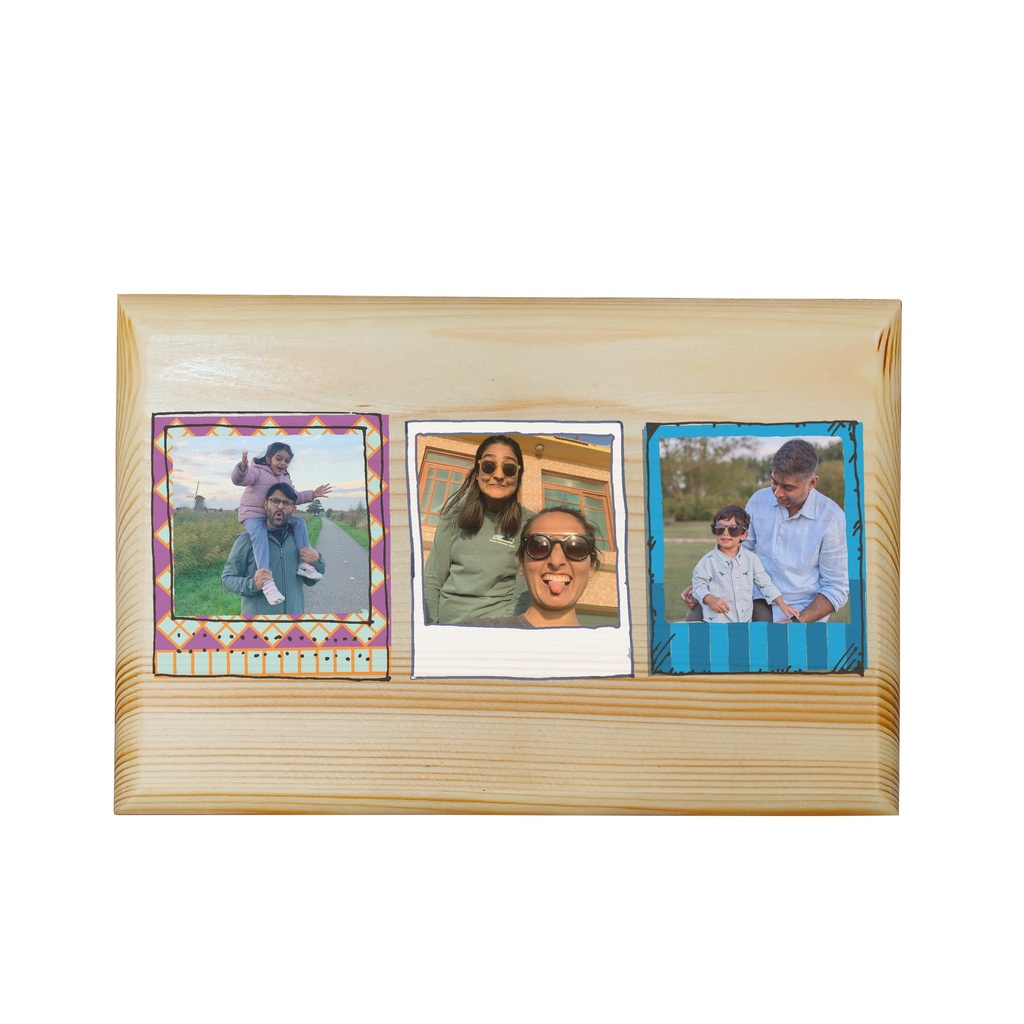 Instax - Wood Plaque