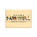 Farewell - Wood Plaque