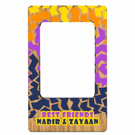 [EC-IM-ZigZag] ZigZag Block - Instax Magnet