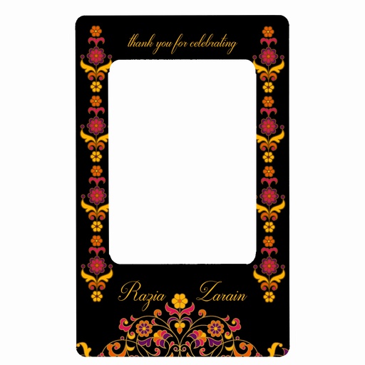 Mughal Black - Instax Magnet