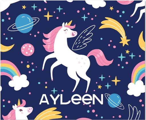 Unicorn - Canvas Pouch 