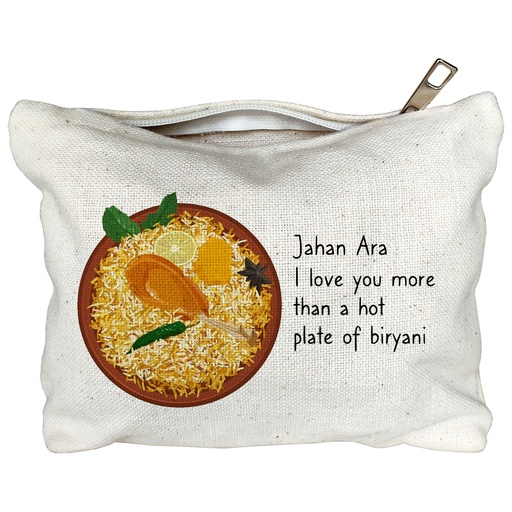 [EC-CNVP-1-Biryani] Biryani - Canvas Pouch