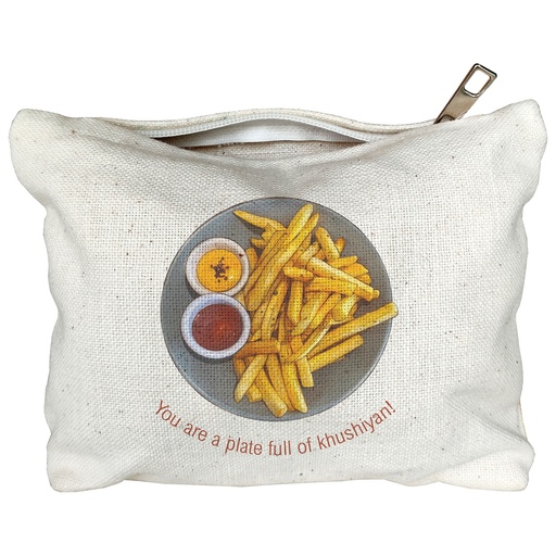 Fries- Canvas Pouch