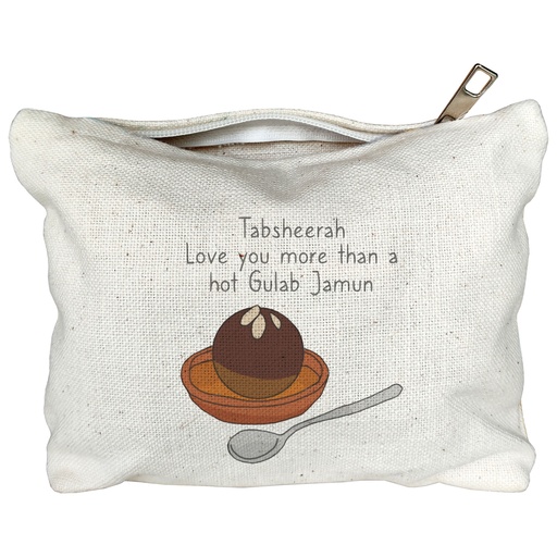 [EC-CNVP-1-GulabJaman] Gulab Jaman - Canvas Pouch