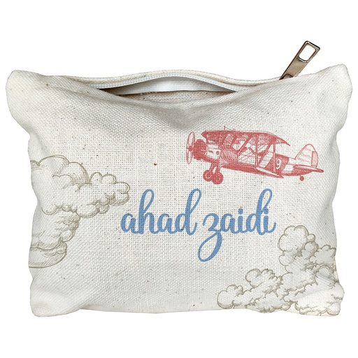 [EC-CNVP-1-Aeroplane] Aeroplane - Canvas Pouch