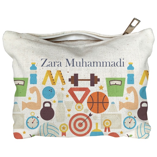 [EC-CNVP-1-Sports] Sports - Canvas Pouch